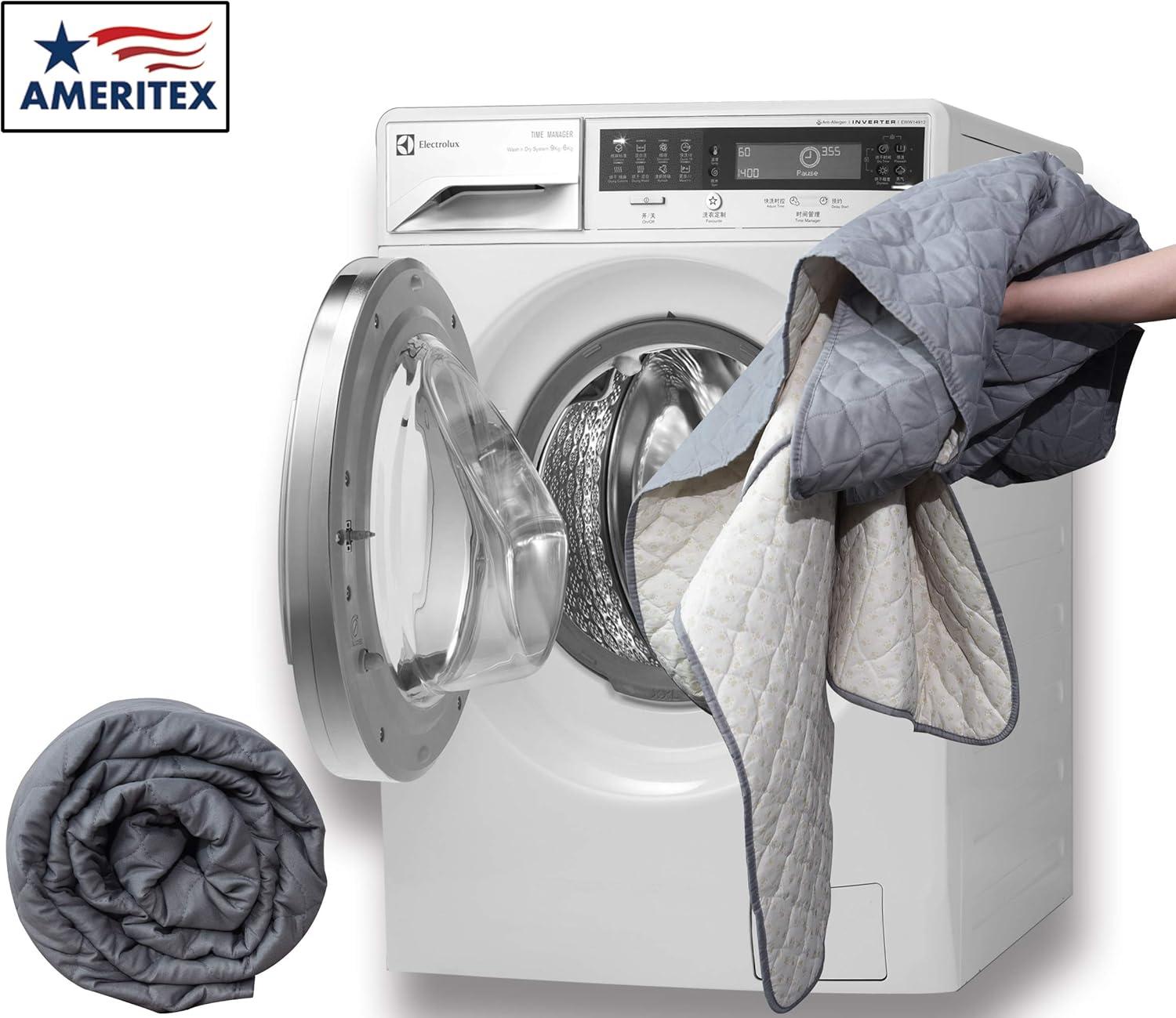 imageAmeritex Couch Sofa Slipcover 100 Waterproof Nonslip Quilted Furniture Protector Slipcover for Dogs Children Pets Sofa Slipcover Machine Washable Light Grey 68quotChocolate