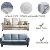 imageAmeritex Couch Sofa Slipcover 100 Waterproof Nonslip Quilted Furniture Protector Slipcover for Dogs Children Pets Sofa Slipcover Machine Washable Light Grey 68quotStone Blue