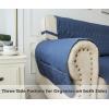 imageAmeritex Couch Sofa Slipcover 100 Waterproof Nonslip Quilted Furniture Protector Slipcover for Dogs Children Pets Sofa Slipcover Machine Washable Light Grey 68quotBlue