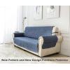imageAmeritex Couch Sofa Slipcover 100 Waterproof Nonslip Quilted Furniture Protector Slipcover for Dogs Children Pets Sofa Slipcover Machine Washable Light Grey 68quotBlue