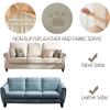 imageAmeritex Couch Sofa Slipcover 100 Waterproof Nonslip Quilted Furniture Protector Slipcover for Dogs Children Pets Sofa Slipcover Machine Washable Light Grey 68quotSand