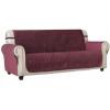 imageAmeritex Couch Sofa Slipcover 100 Waterproof Nonslip Quilted Furniture Protector Slipcover for Dogs Children Pets Sofa Slipcover Machine Washable Light Grey 68quotBurgundy