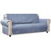 imageAmeritex Couch Sofa Slipcover 100 Waterproof Nonslip Quilted Furniture Protector Slipcover for Dogs Children Pets Sofa Slipcover Machine Washable Light Grey 68quotStone Blue