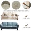imageAmeritex Couch Sofa Slipcover 100 Waterproof Nonslip Quilted Furniture Protector Slipcover for Dogs Children Pets Sofa Slipcover Machine Washable Light Grey 68quotGreen