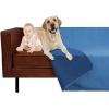 imageAmeritex Pet Bed Blanket Reversible 100 Waterproof Velvet Super Soft for Sofa and Bed 82x102 Inches Light GreyGreyBluenavyblue