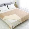 imageAmeritex Pet Bed Cover Dog Bed Blanket for Sofa and Furniture Waterproof New Pattern Design 52x82 Inch BeigeBeige