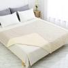 imageAmeritex Pet Bed Cover Dog Bed Blanket for Sofa and Furniture Waterproof New Pattern Design 52x82 Inch BeigeIvory