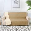 imageAmeritex Pet Bed Cover Dog Bed Blanket for Sofa and Furniture Waterproof New Pattern Design 52x82 Inch BeigeSand