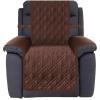 imageAmeritex Waterproof Nonslip Recliner Cover Stay in Place Dog Chair Cover Furniture Protector Ideal Recliner Slipcovers for Pets and Kids Pink 23quotChocolate