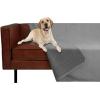 imageAmeritex Pet Bed Blanket Reversible 100 Waterproof Velvet Super Soft for Sofa and Bed 82x102 Inches Light GreyGreyLight Greygrey