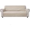 imageAmeritex Couch Sofa Slipcover 100 Waterproof Nonslip Quilted Furniture Protector Slipcover for Dogs Children Pets Sofa Slipcover Machine Washable Light Grey 68quotBeige