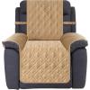 imageAmeritex Waterproof Nonslip Recliner Cover Stay in Place Dog Chair Cover Furniture Protector Ideal Recliner Slipcovers for Pets and Kids Pink 23quotSand